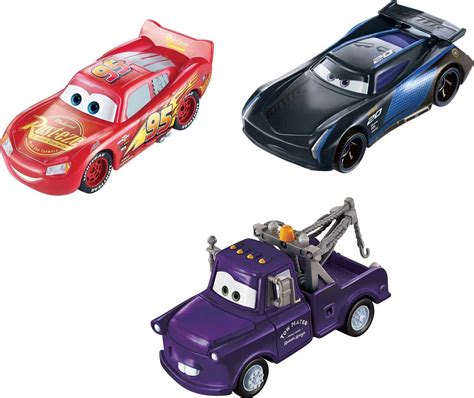 Disney and Pixar Cars Toys, Color Changers 3-Pack Vehicles ...