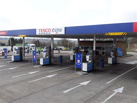 Copdock - Tesco Petrol Station | saintdino | Flickr