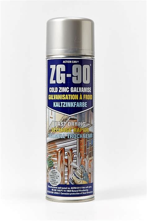 ZG90 Zinc Galv Spray Paint | 500ml tin | Fast Drying | Rust & Corrosion Protection