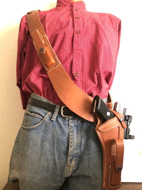 Leather Shoulder Holster & Spare Mag Pouch Fits Ruger MK 2 3 4 - Etsy