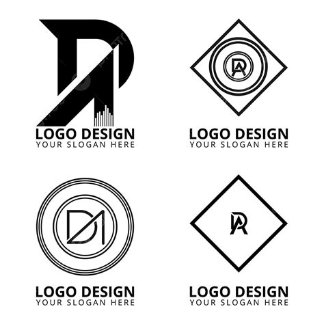 Da Logo Vector Design Images, Da Professional Logo Design Collection, Agency, App, D PNG Image ...