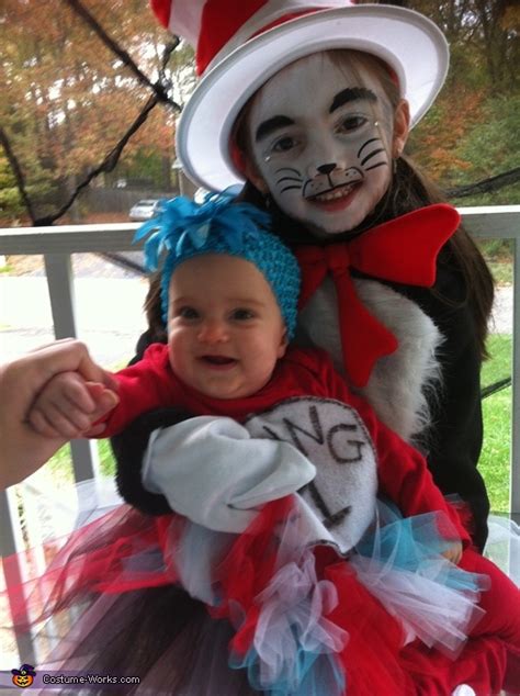 Cat in the Hat and Thing 1 Costume | DIY Costumes Under $35