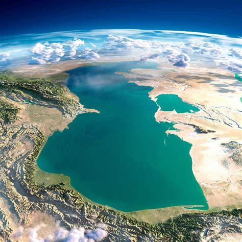 Caspian sea 3D map | Fotografia aerea, Viaggi nello spazio, Geografia mondo