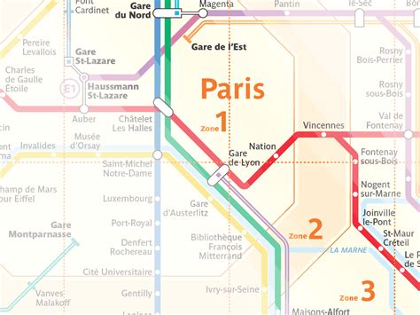 Paris RER Map - Paris by Train