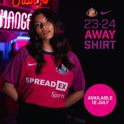 Sunderland AFC 2023-24 Nike Away Kit Unveiled » The Kitman