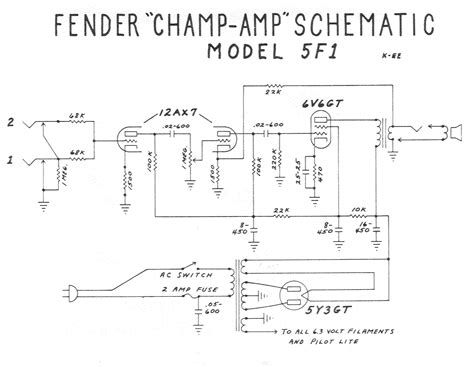 [Download 42+] Schematic Diagram Guitar Amplifier