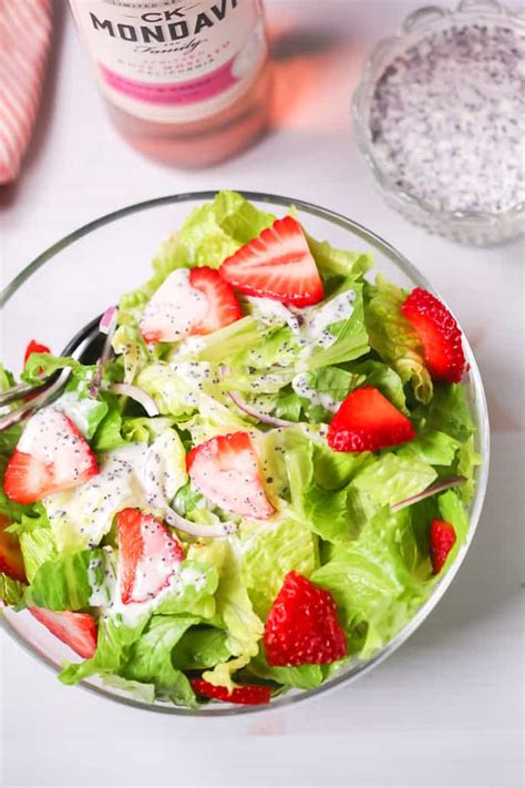 Strawberry Salad with Poppyseed Dressing | It Is a Keeper