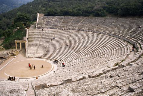 Layout of the Ancient Greek Theater