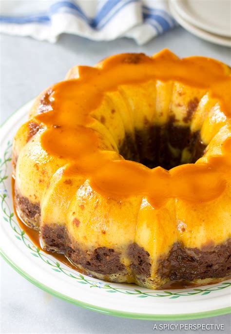 Chocoflan Impossible Cake - A Spicy Perspective