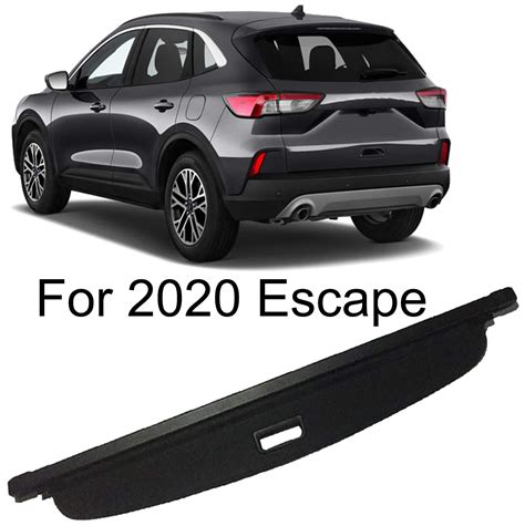 Buy kaungka Cargo Cover for 2020 Ford Escape Cargo Cover Black Trunk Shielding Shade Online at ...