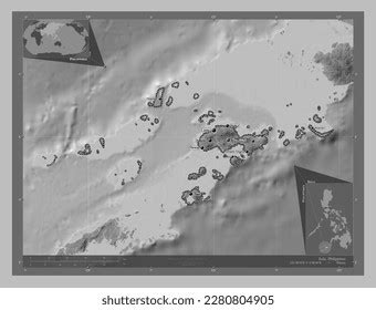 Sulu Province Philippines Elevation Map Colored Stock Illustration 2280804899 | Shutterstock