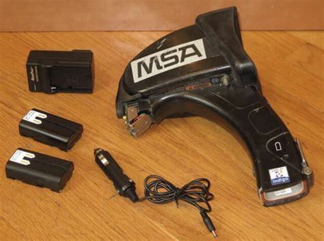 MSA Evolution 5200 Tic Thermal Imaging Charger AC Adapter & 2 Battery for sale online | eBay