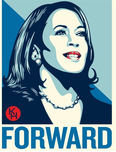 Artist who created Obama 'Hope' poster comes up with one for Harris