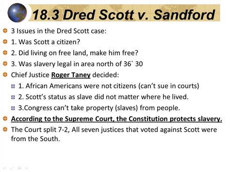 The Dred Scott Decision