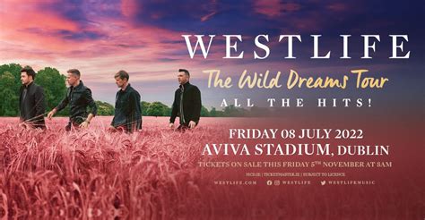 Westlife Announces Dublin Show In 2022