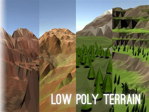 Low Poly Terrain | Terrain | Unity Asset Store