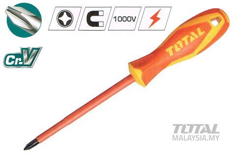 THTISPH2100 Insulated Phillips Screwdriver | TOTAL Tools Malaysia