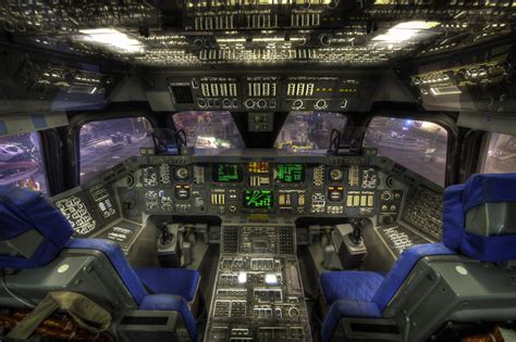 Shuttle Cockpit, Space Center Houston | Dave Wilson Photography