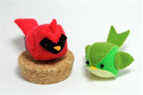 PDF Pattern Felt Bird Plush - Etsy