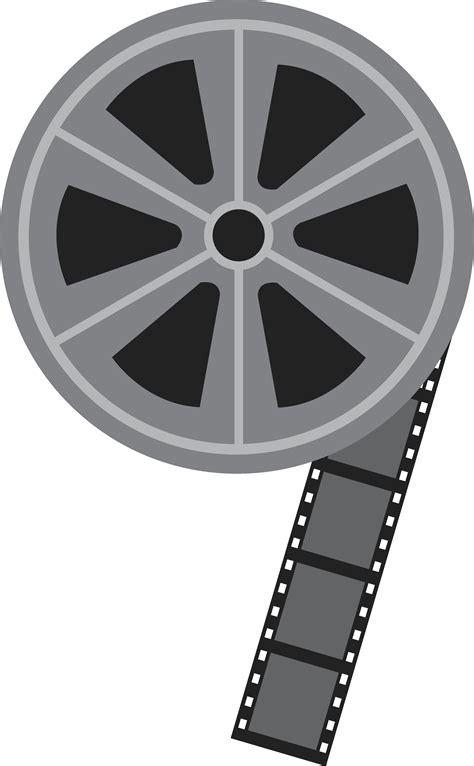 Movie reel clip art - Clipartix