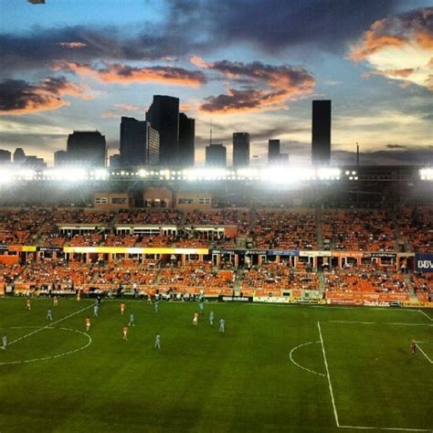 Houston Dynamo playing in a beautiful city with a nice stadium ...