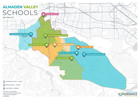 Almaden Valley School District Map