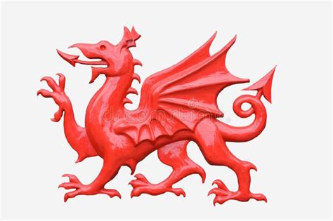 Red dragon stock image. Image of wales, symbol, fire - 30393519 | Red ...