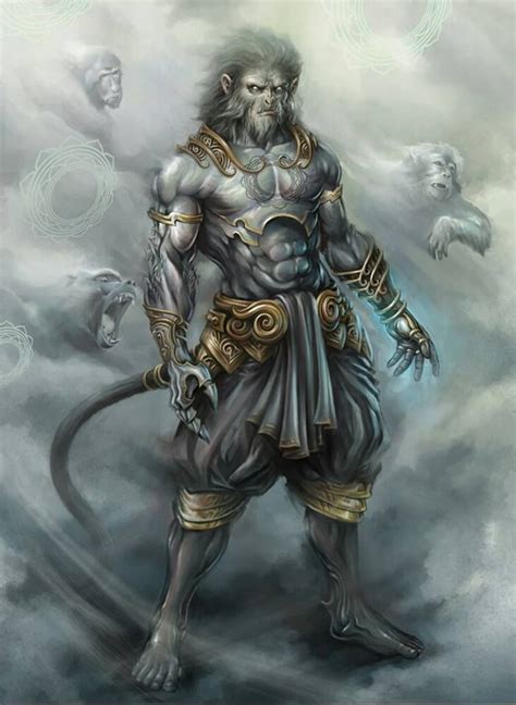 Pin by Kalpesh Kumar on med fan | Monkey king, Hanuman, Lord hanuman