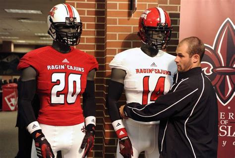 UL-Lafayette unveils new football uniforms, supplier | UL-Lafayette ...