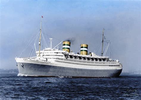 Ships of State - NIEUW AMSTERDAM, 1938, Ship of Peace and Ship of Tomorrow