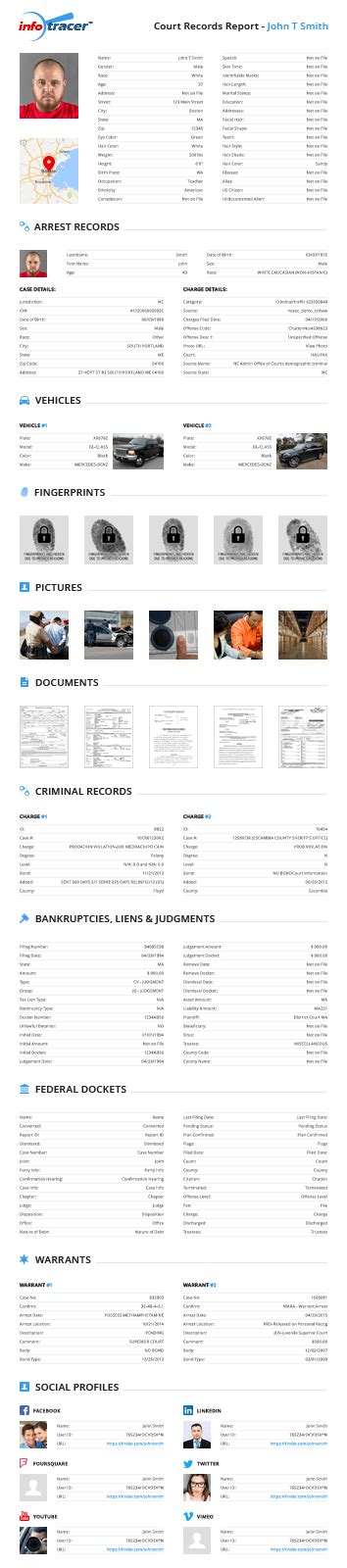 Start a Free Court Records Scan & Run a Court Case Lookup - InfoTracer