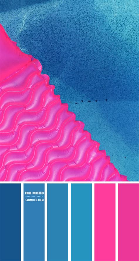 deseo Penetrar bandera blue pink color palette Ridículo bahía sutil