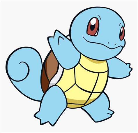 Tiny Turtle Pokemon Squirtle Hides In Its Shell For - Squirtle Coloring ...