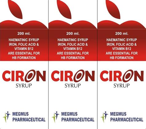 Ciron Syrup at Best Price in Ahmedabad - ID: 1398623 | Megmus ...