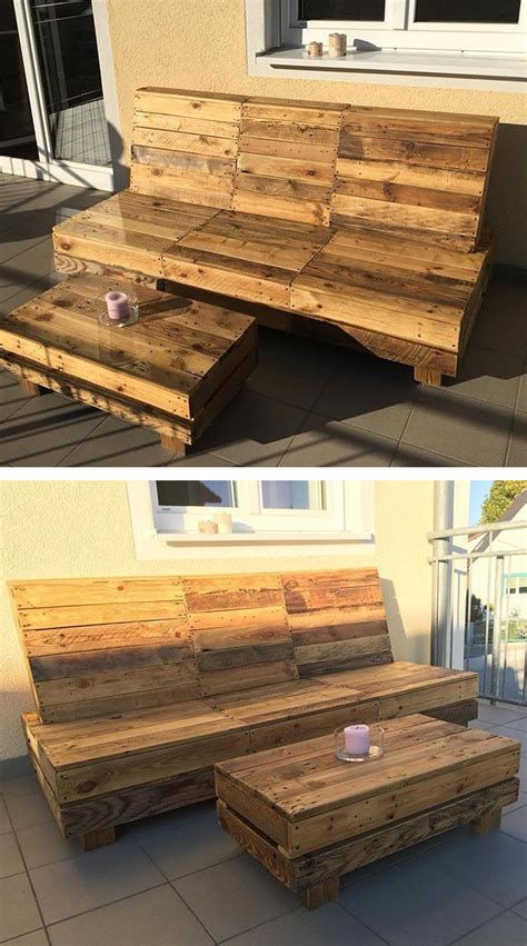 31+ Best Low Price Wood Pallet Bench & Furniture Ideas - Sensod