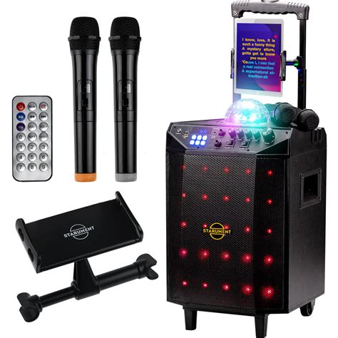 Used Starument Karaoke Machine and Speaker STARPRO-PRO500 B&H