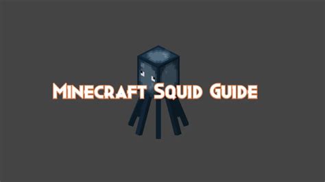 Minecraft Squid Guide: Drops, Behavior and Attacks - Pillar Of Gaming