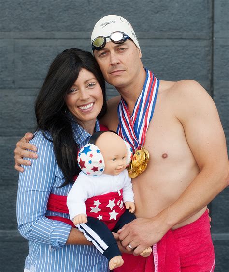 diy michael phelps, nicole & boomer costume | pretty plain janes