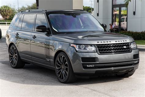 Used 2017 Land Rover Range Rover Supercharged LWB For Sale ($82,900 ...