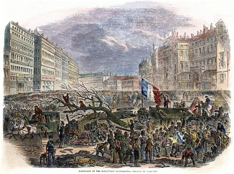 Posterazzi: France Revolution 1848 Nbarricade On The Boulevard Montmarte In Paris At The ...