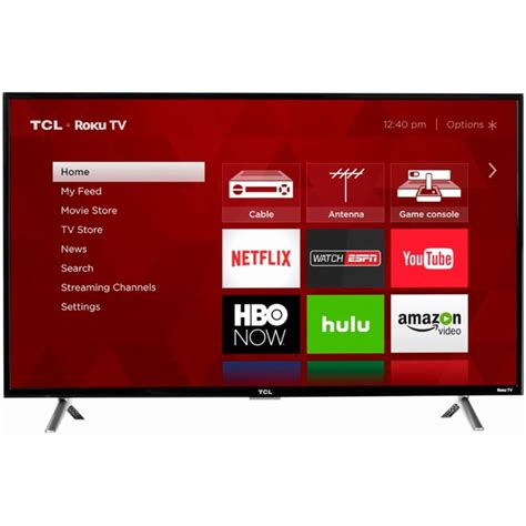 TCL - 40" Class - LED - 1080p - Smart - HDTV Roku TV - TV-Sizes