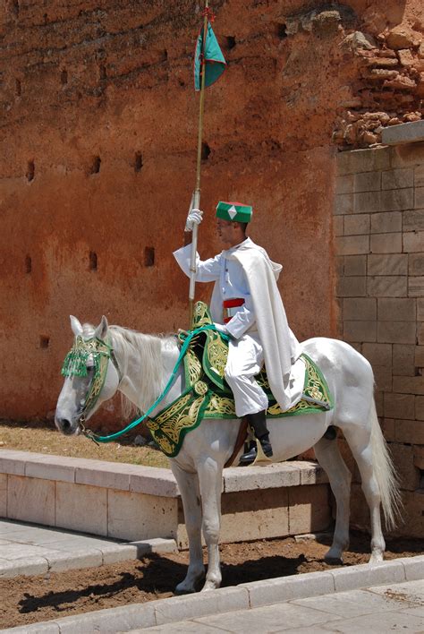 Royal Guard in Rabat, Morocco