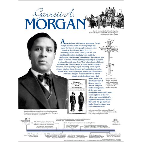 Garrett Morgan Poster – Tech Directions Books & Media