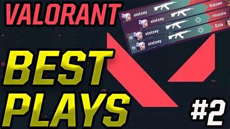 Valorant BEST RADIANT PLAYS #2 - YouTube