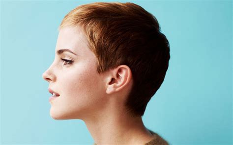 Emma Watson, Women, Actress, Face, Short hair HD Wallpapers / Desktop ...