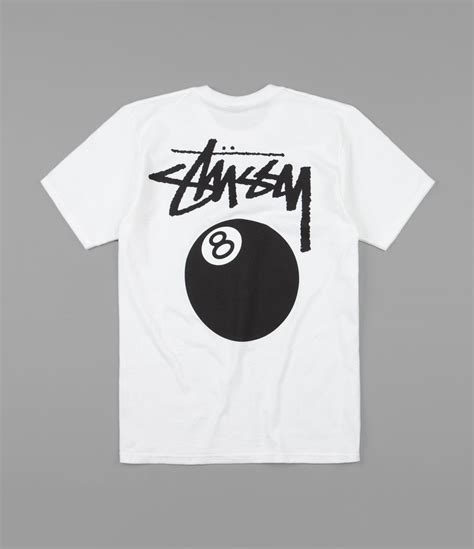 Stussy 8 Ball T-Shirt - White | Flatspot