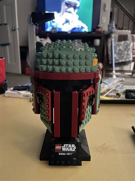 Just built my Boba Fett helmet. Loved it. Wish there were more of this ...