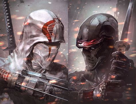 Snake Eyes Vs Storm Shadow Desktop Wallpapers - Wallpaper Cave