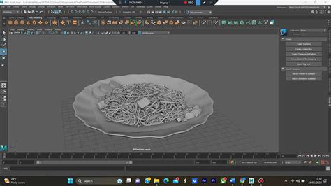 Mie Aceh 3D model | CGTrader