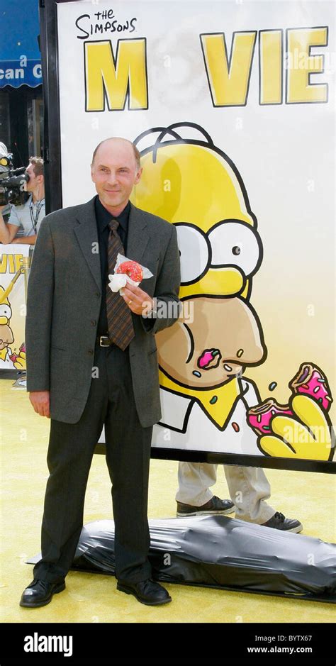 Dan Castellaneta, voice of Homer Simpson 'The Simpsons Movie' premiere at the Mann Village ...